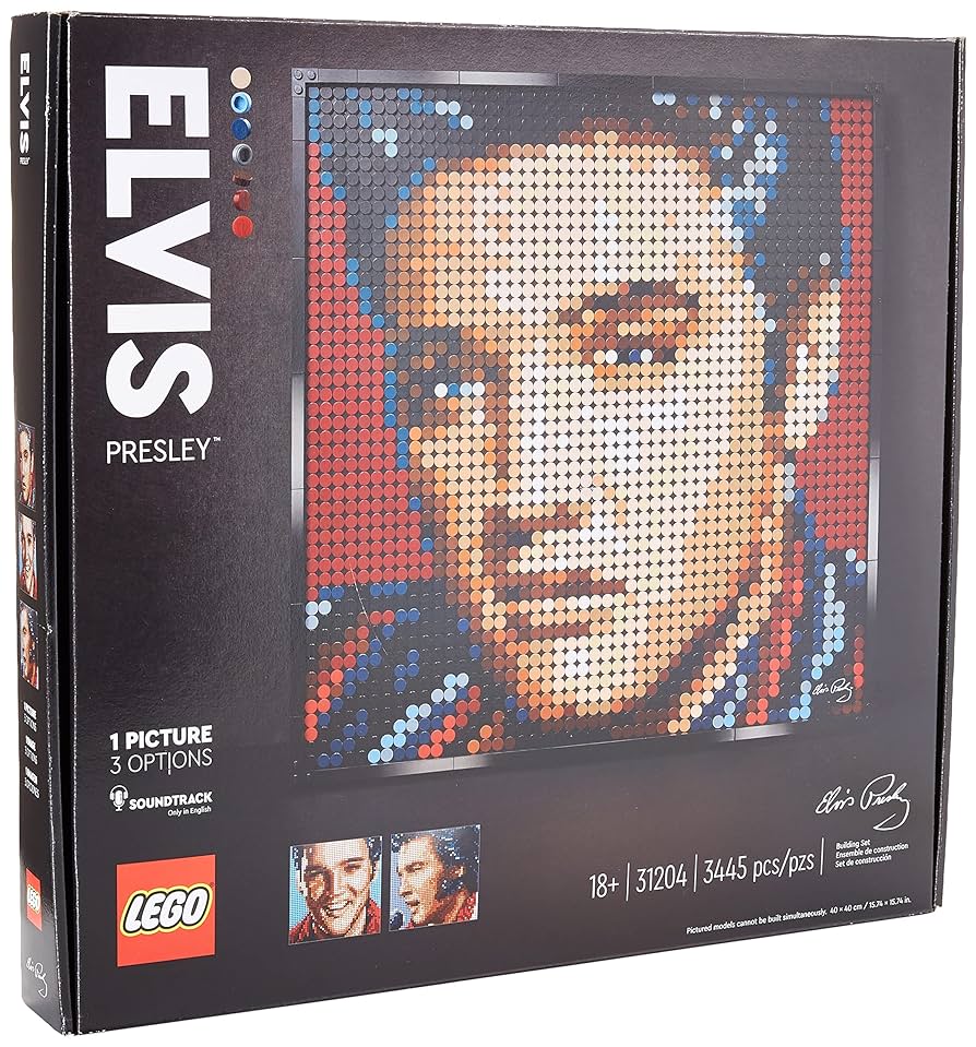 Amazon.co.jp: LEGO Art エルヴィス・プレスリー ザ・キング